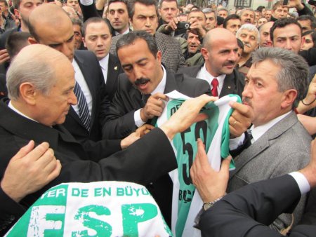 Ünye’de Devlet Bahçeli rüzgarı esti