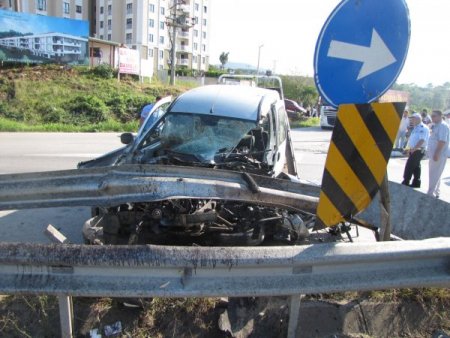 Ünye’de trafik kazası: 4 yaralı