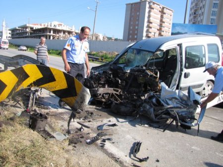 Ünye’de trafik kazası: 4 yaralı