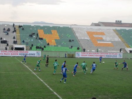 Ünyespor - Kahramanmaraşspor maçını Şahin de izledi