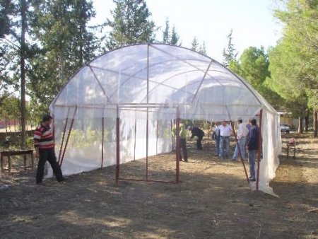 Üreticiler Sebze Yetiştirmeyi Uygulamalı Olarak Öğreniyor