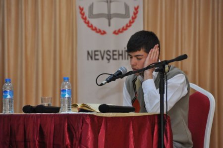 Ürgüp'te Kur'ân okuma, hafızlık ve ezan yarışması düzenlendi