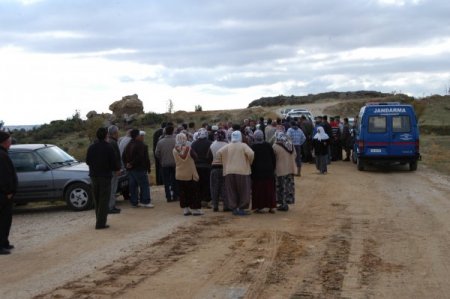 Uşak Kaşbelen köylüleri taşocağına karşı ikinci eylemi yaptı
