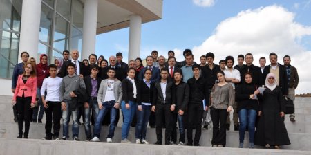 Uşak Üniversitesi Rektörü Çelik, yabancı öğrencileriyle biraraya geldi