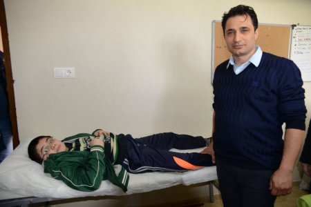 Uşaklı zihinsel engellilere destek etkinliği