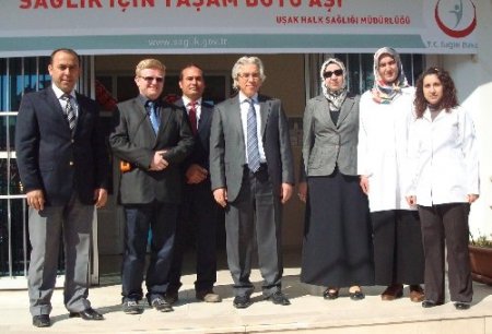 Uşak’ta aşı kampanyası