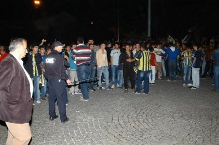 Uşak’ta derbi maçı sonrası arbede yaşandı