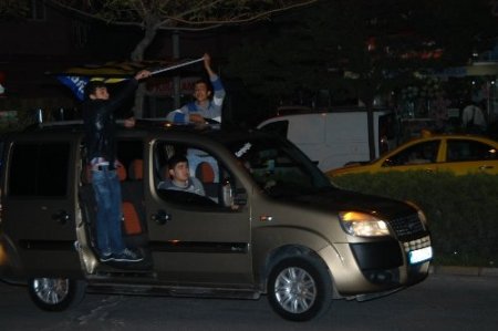 Uşak’ta derbi maçı sonrası arbede yaşandı