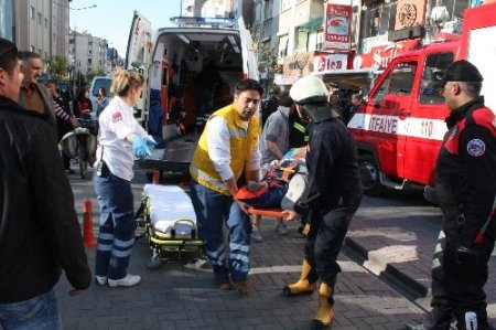 Uşak’ta meydana gelen iş kazasında 1 kişi yaralandı