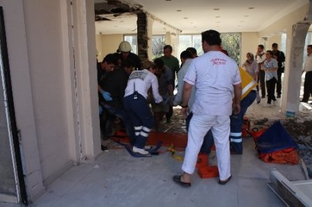 Uşak’ta meydana gelen iş kazasında 1 kişi yaralandı