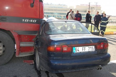 Uşak’ta trafik kazası: 2 ölü, 2 yaralı