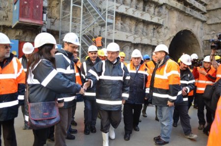 Üsküdar-Çekmeköy metrosunda köstebek göreve başladı