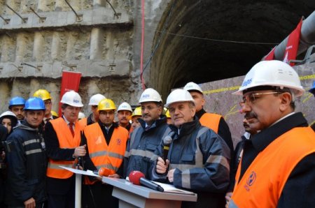 Üsküdar-Çekmeköy metrosunda köstebek göreve başladı