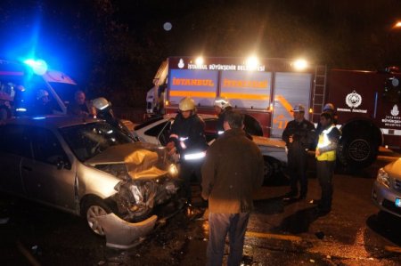 Üsküdar’da kaza: 7 yaralı (Özel)