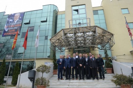 Üsküp'ten Büyükşehir Belediyesi'ne fahri hemşehrilik beratı