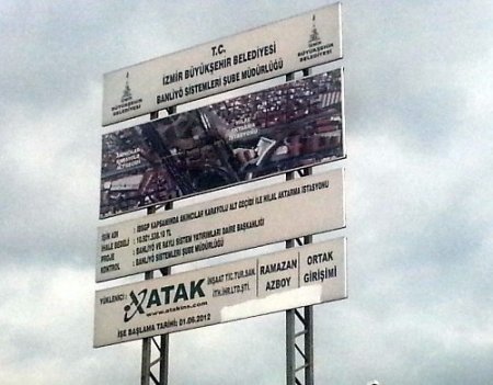 Üst geçitin başlangıç tarihi belli, bitiş tarihi boyalı