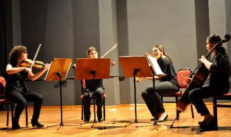 UÜ Volfram Yaylı Çalgılar Dörtlüsü’ne ödül