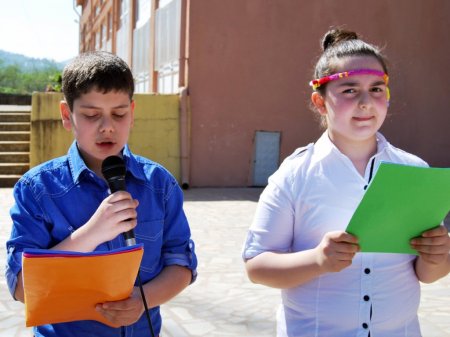 Vakfıkebir’de Atatürk Ortaokulu'nda Nevruz kutlandı