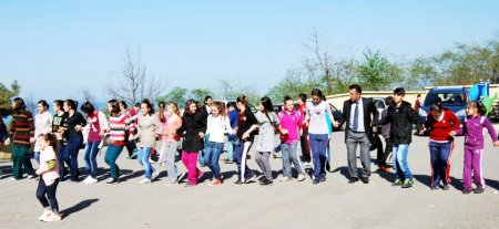 Vakfıkebir’de Atatürk Ortaokulu'nda Nevruz kutlandı