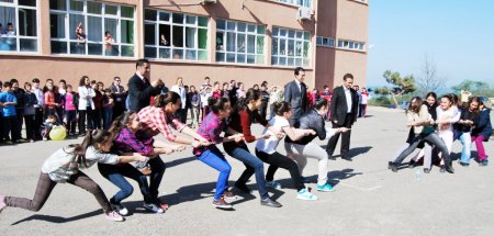 Vakfıkebir’de Atatürk Ortaokulu'nda Nevruz kutlandı