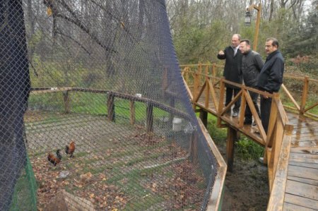 Vali Aksoy eşiyle birlikte, Çakırlar Korusu'nu gezdi