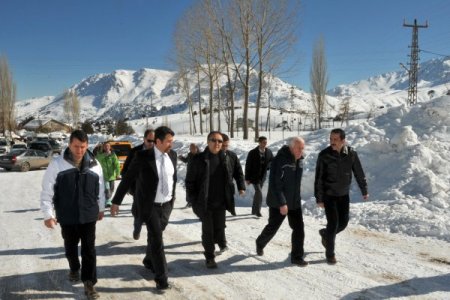 Vali Altıparmak Saklıkent'te İnceleme Yaptı