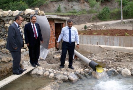 Vali Çiftçi, Kaplıcalarda İncelemelerde Bulundu