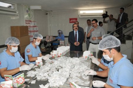 Vali Coş, Nurs Lokman Hekim Tesisleri’ni ziyaret etti