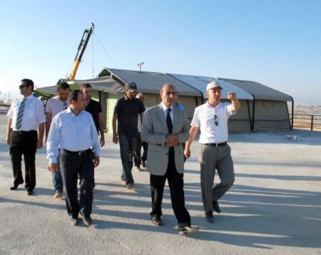 Vali Demirtaş, Adıyaman'a kurulacak çardır kenti inceledi