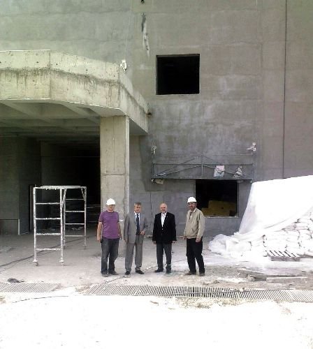 Vali İmga, Hastane İnşaatında İncelemelerde Bulundu
