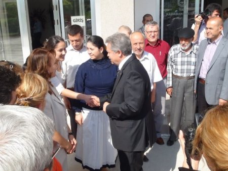 Vali Kahraman, Karaman'a Veda Etti