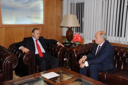 Vali Recep Kızılcık, Başkonsolosu Dimitry Talanov'u kabul etti