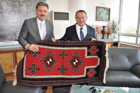 Vali Saran’dan Başkan Çakır’a Veda Ziyareti