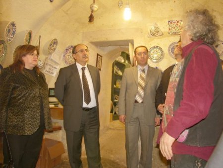 Vali Savaş, Avanos’ta İncelemelerde Bulundu