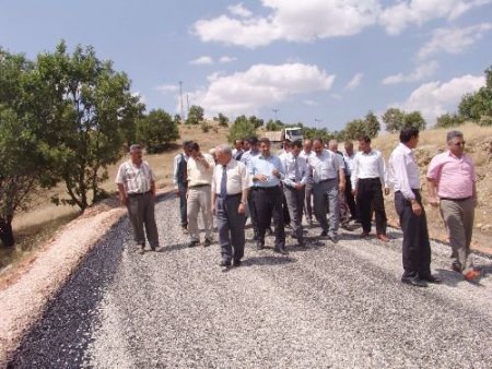 Vali Sodan, Köy Yollarını Denetledi