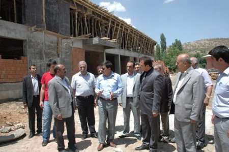 Vali Yılmaz, Yol Çalışmalarını Ve Tünel İnşaatlarını Denetledi