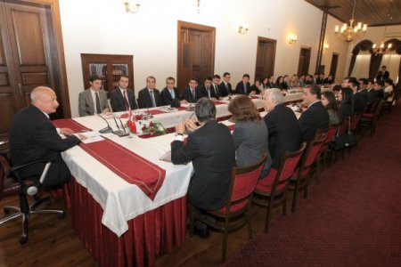 Vali Yüksel, İdarî Yargı Hakim Adaylarını Kabul Etti