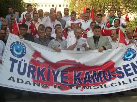 Valilik bahçesinde terör tepkisi