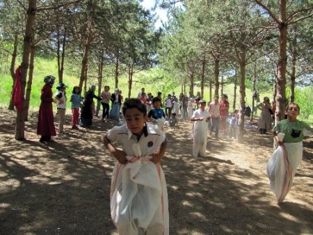 Van Çocuk Evleri'ndeki çocuklar, şenlikle gönüllerince eğlendi