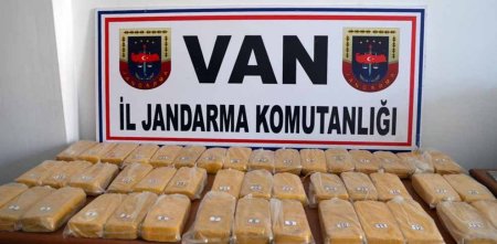 Van'da 22 kilo 822 gram eroin ele geçirildi