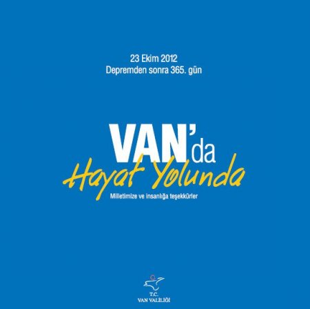 Van'ın bir yıllık deprem süreci kitaplaştırıldı