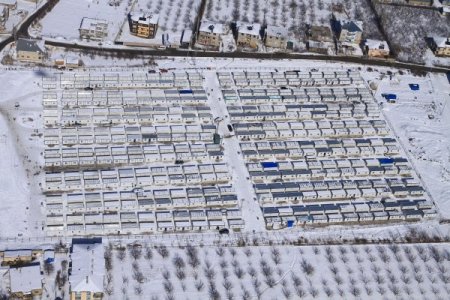 Van'ın Geçici Şehri 'Konteynerkent'te Sona Yaklaşıldı