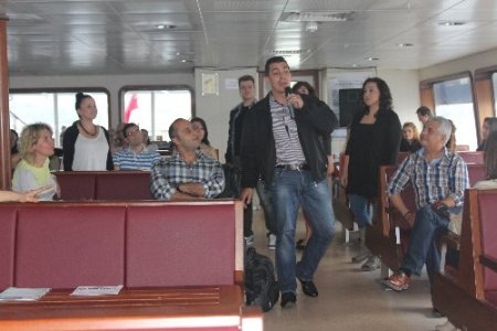 Vapurda 'kanser' tiyatrosu