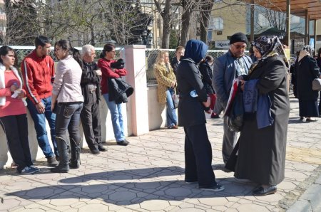 Veliler, sınava girecek adaylardan daha heyecanlıydı