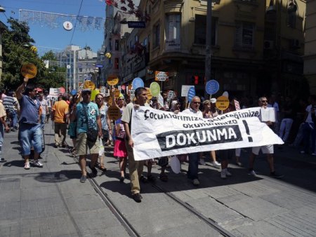 Velilerden 'Etüt' Protestosu