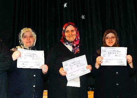 Velilerin sertifika heyecanı