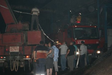 Vezirköprü'de Korkutan Yangın