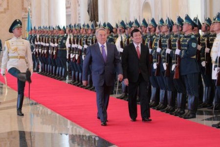Vietnam Devlet Başkanı Astana’da
