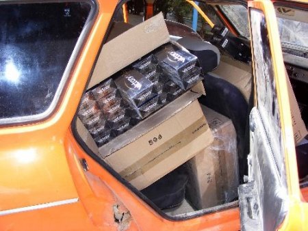 Viranşehir polisi, 5 bin 300 paket sigara ele geçirdi