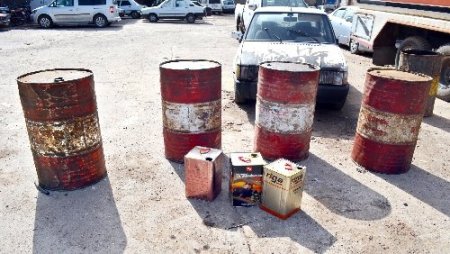 Viranşehir'de kaçak akaryakıt operasyonu
